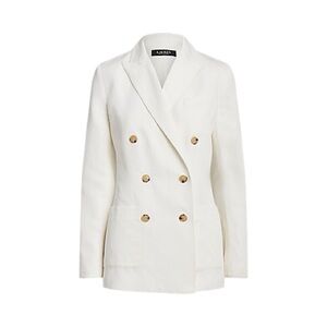 Double-Breasted Linen-Blend Twill Blazer
Lauren Petite